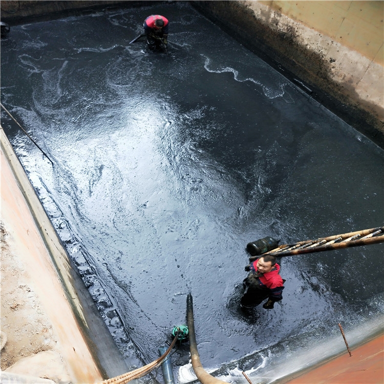 胶州废水池清理