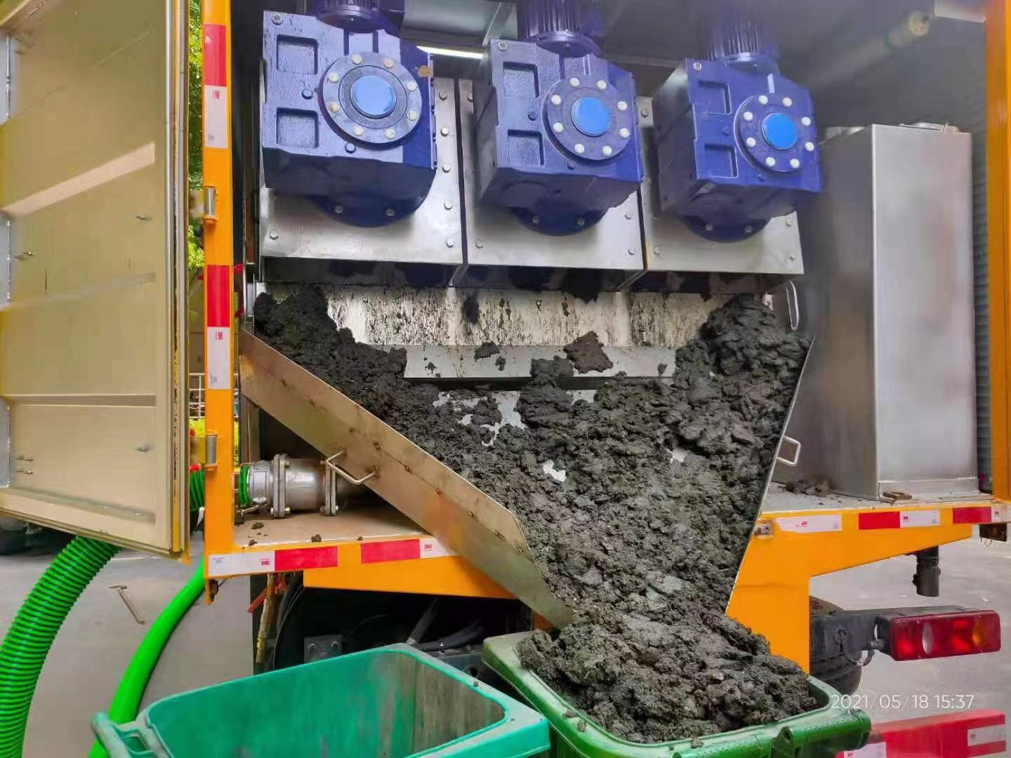 胶州化粪池清掏城市维护站-泥浆净化干湿分离处理